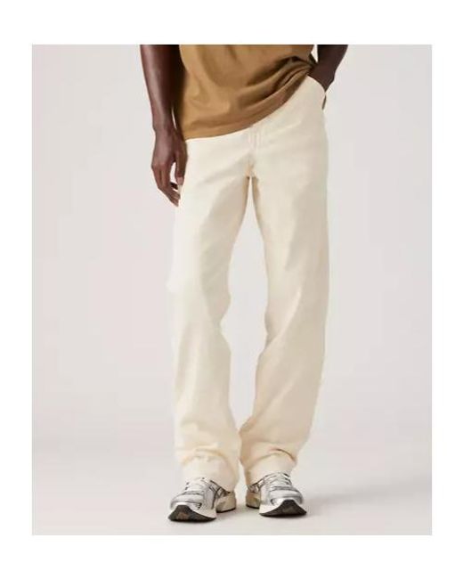 Levi's Natural 568 Straight Leg Jeans for men