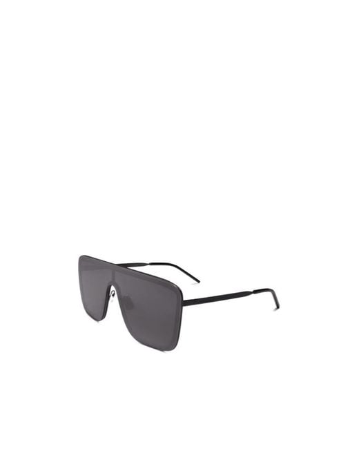 Saint Laurent Multicolor Eyewear Mask Frame Sunglasses for men