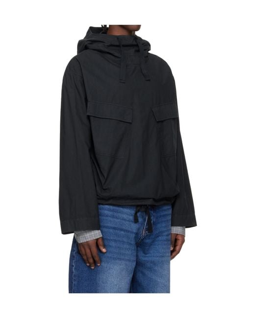 Studio Nicholson Blue X Aaron Levine Kirby Pullover Jacket for men