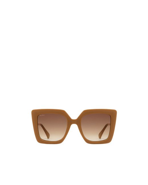 Max Mara Multicolor Square Frame Sunglasses