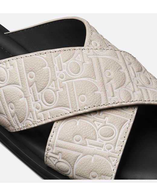 Dior White Alias Sandal for men