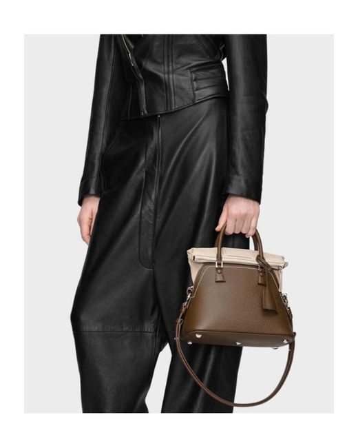 Maison Margiela Brown 5Ac Classique Mini Shoulder Bag