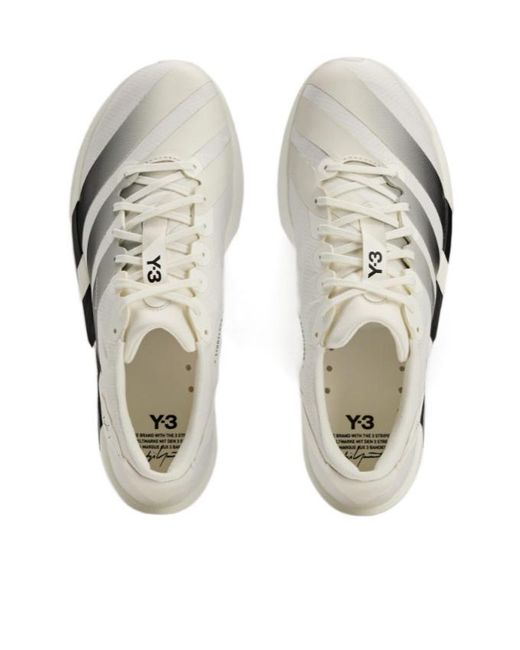 Y-3 Gray Adizero Adios 9 Sneakers for men