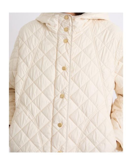 Marella Natural Quilted Down Jacket