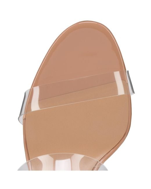 Christian Louboutin White 55Mm Just Nothing Two-Straps Sandals
