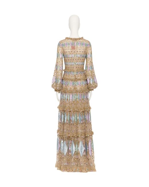 Valentino White V-Neck Dress Dress