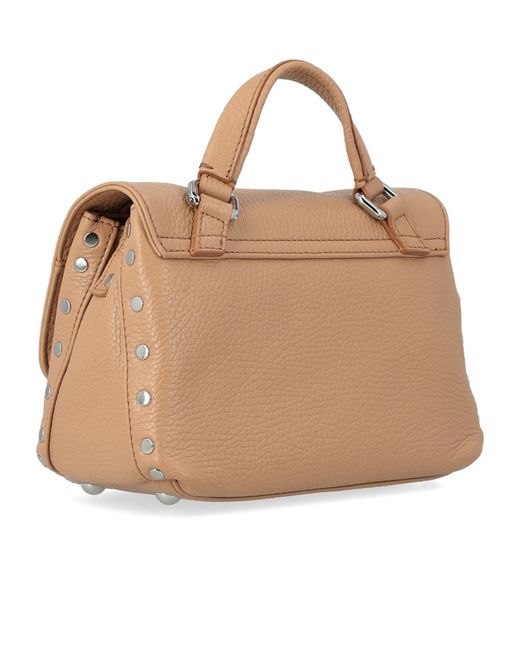Zanellato Natural Postina Daily Flap Shoulder Bag