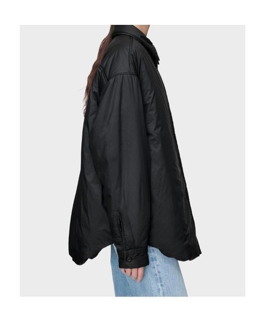 Maison Margiela Black Oversized Padded Jacket