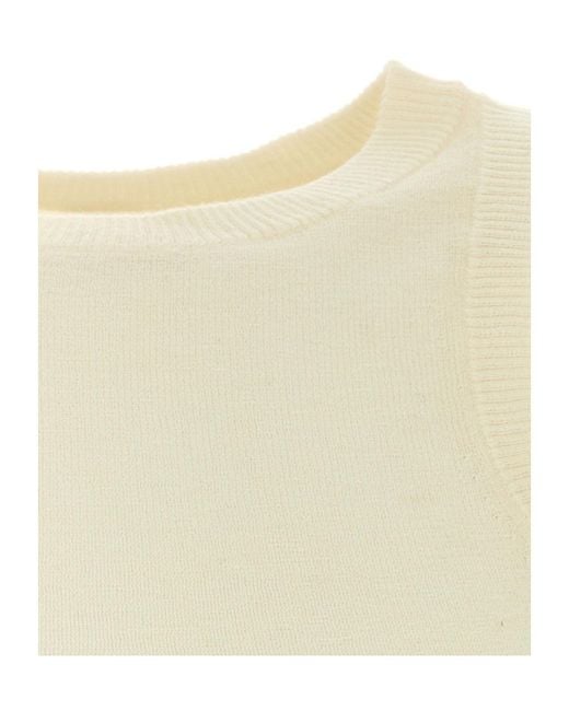 Co. Natural Re Ribbed Knit Tank Top