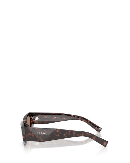 Prada White Eyewear Cat-Eye Sunglasses for men