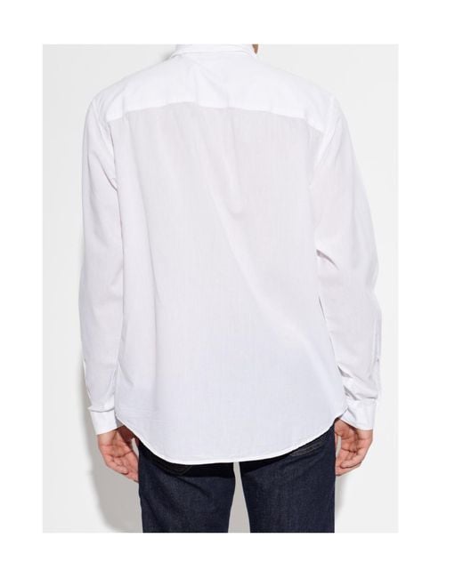 DIESEL White S Simply Jmck Regular-Fit Shirt for men