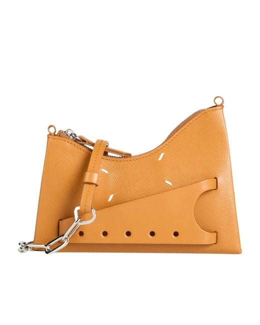 Maison Margiela Natural Mini Chain Underarm Bag