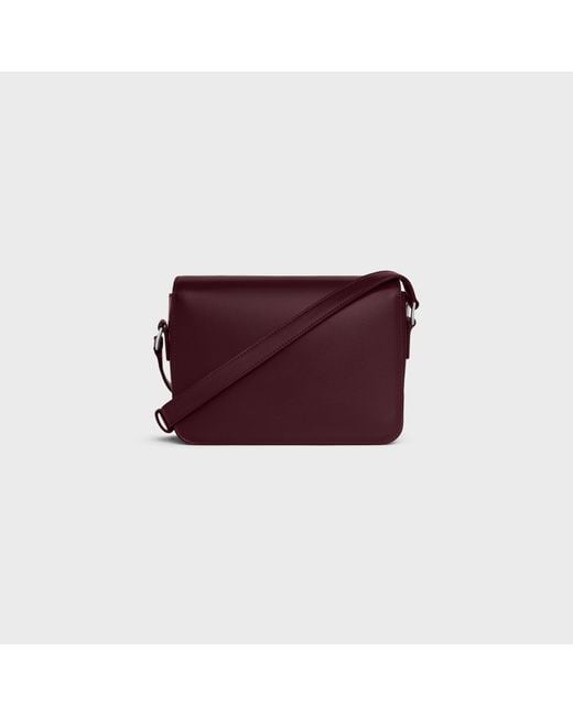 Céline Purple Teen Triomphe Bag