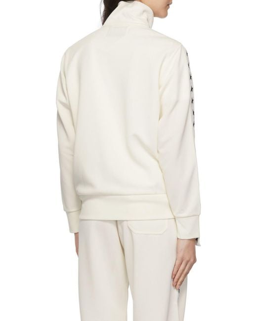 Golden Goose Deluxe Brand Natural Star Logo Printed Jacket