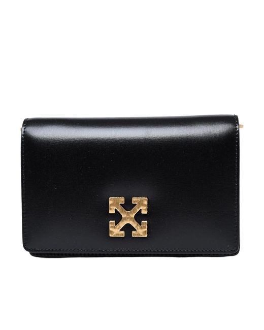 Off-White c/o Virgil Abloh Black Jitney 0.5 Crossbody Bag