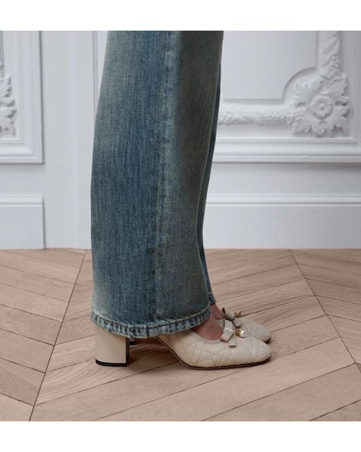 Dior Natural Ballet Slingback Pump