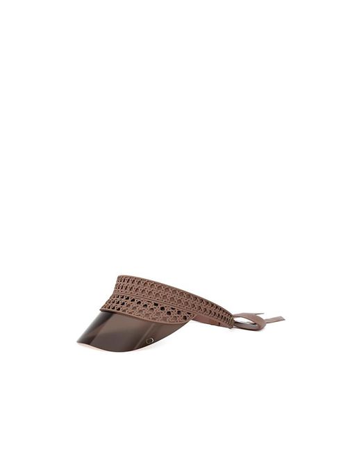 Dior Brown Eyewear Very V1U Bow-Detailed Visors