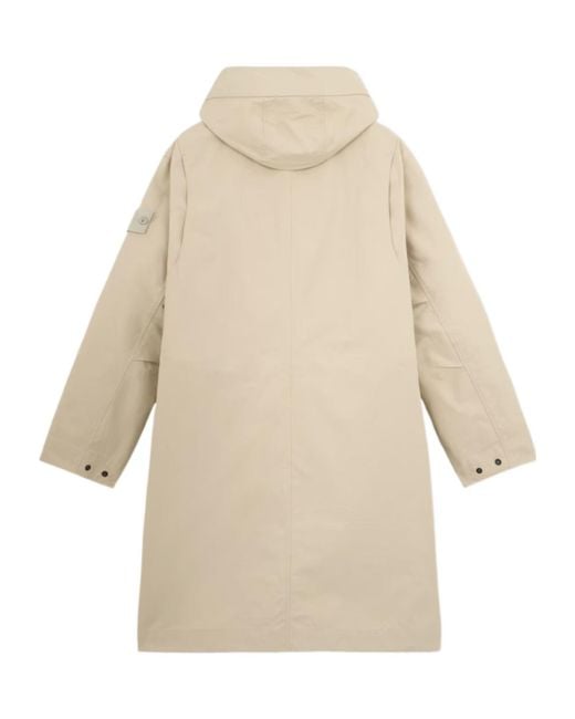 Stone Island Natural Layered Coat for men