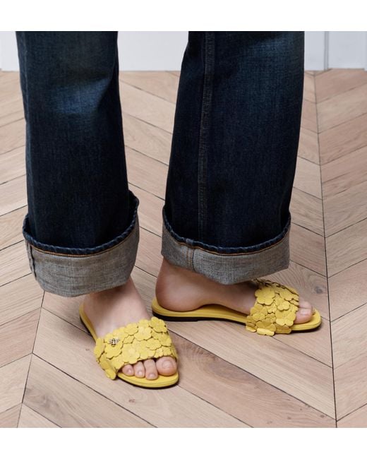 Dior Yellow Bloom Slide