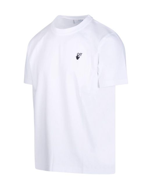 Off-White c/o Virgil Abloh White Short-Sleeved T-Shirt for men