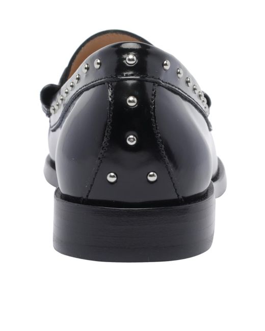 Stuart Weitzman Black Tassel Loafers