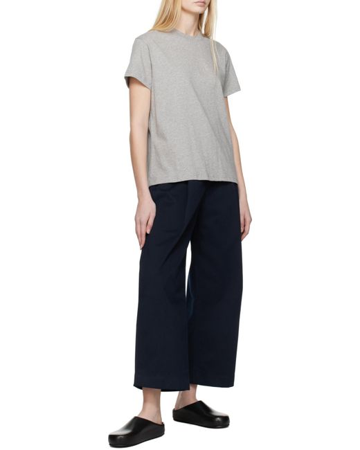 Studio Nicholson Gray Marine T-Shirt