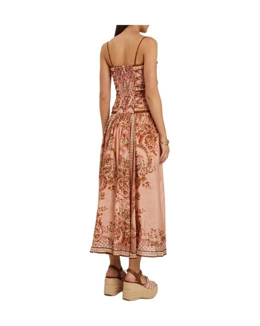 Zimmermann Pink Printed Dress