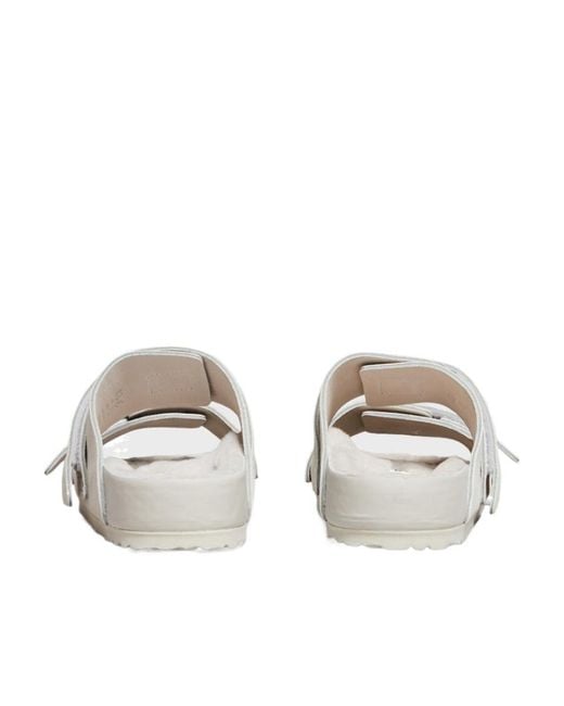 Birkenstock White X Tekla Uji Slip-On Sandals