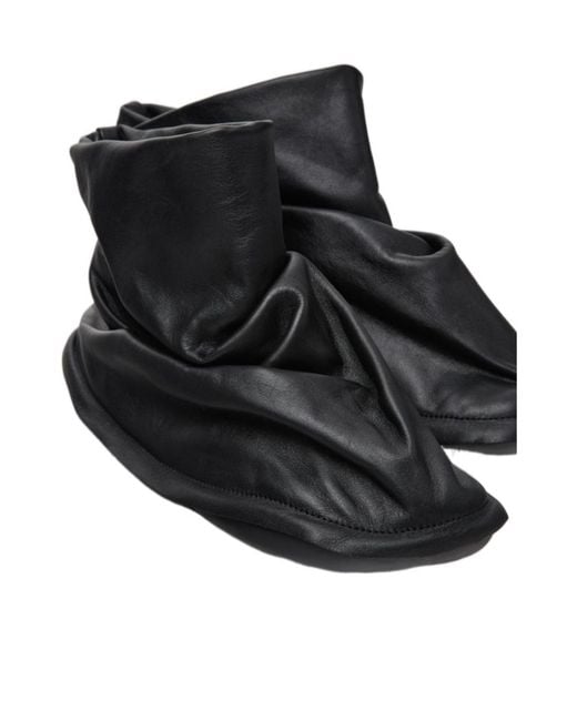 Camper Black X Issey Miyake Peu Form Ankle Boots