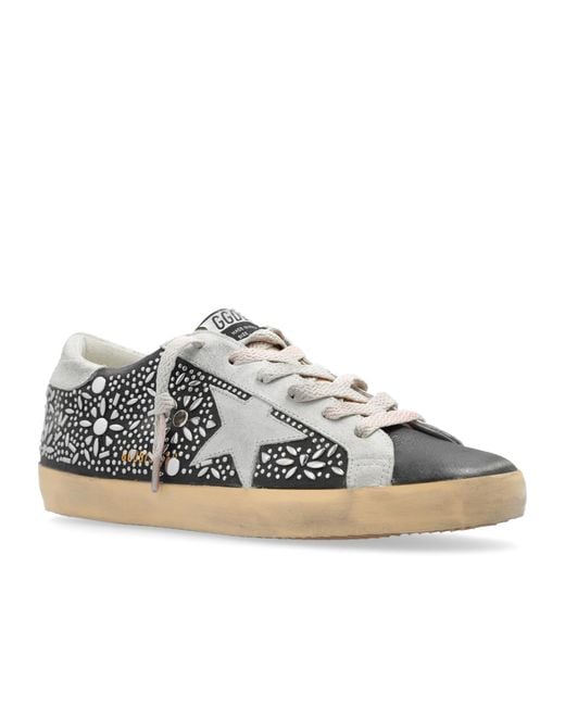 Golden Goose Deluxe Brand Multicolor Ball Star Embellished Sneakers