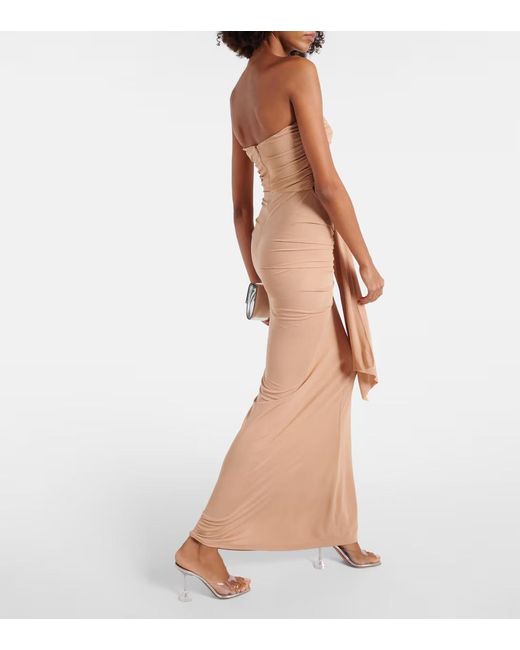 Christopher Esber White Sleeveless Dress