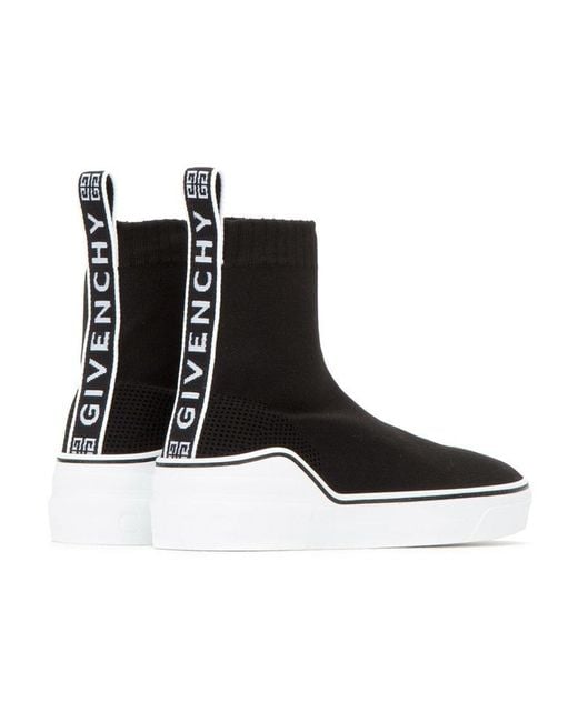 Givenchy Black 4G Logo Sock Sneakers