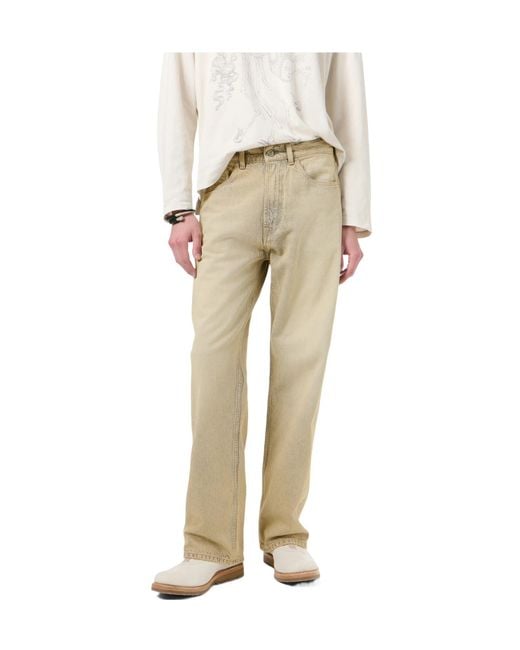 Our Legacy Natural Wolfpack Wash Relaxed Jeans for men