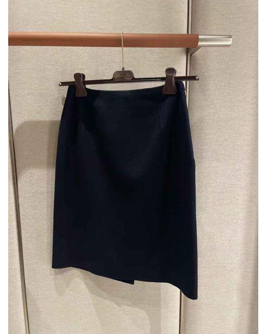 Loro Piana Blue Vivian Skirt