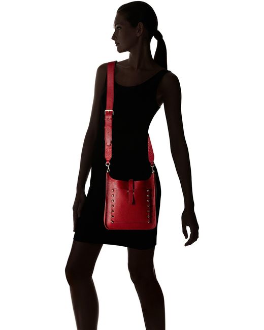 Rebecca Minkoff Red Rivet Shoulder Bag
