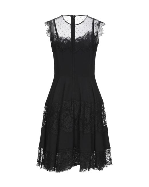 Dolce & Gabbana Black Solid Color Sleeveless Dress