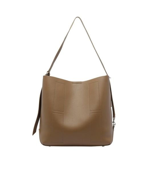 Hogan Brown Medium Hocket Hobo Bag