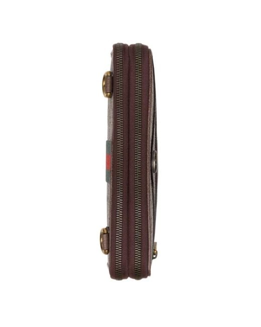 Gucci Brown Ophidia Series Small Backpacks for men