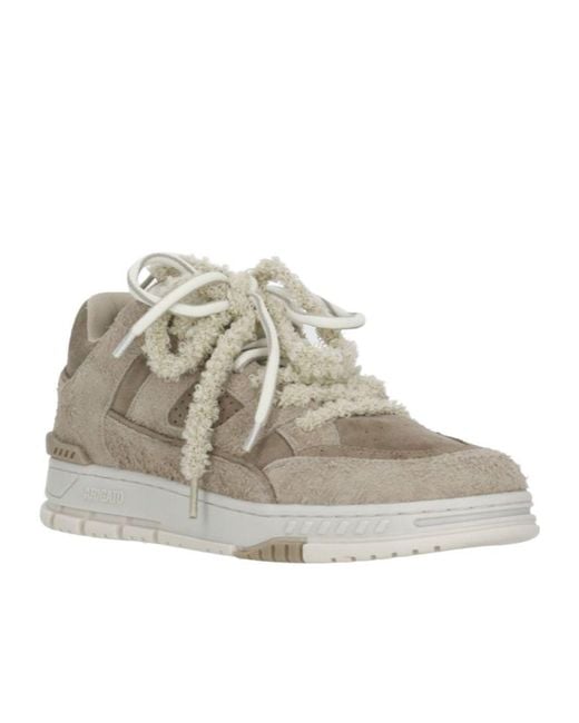 Axel Arigato Gray Lace-Up Fastening Sneakers for men