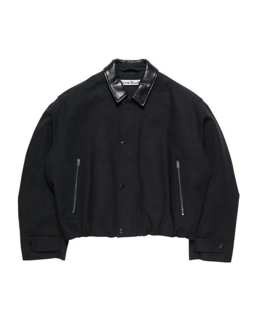 Acne Blue Twill Jacket for men