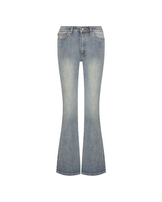 Ksubi Blue Logo Horn Denim Pants