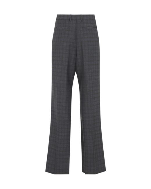 Dries Van Noten Gray Casual Trousers With Belt Loops for men