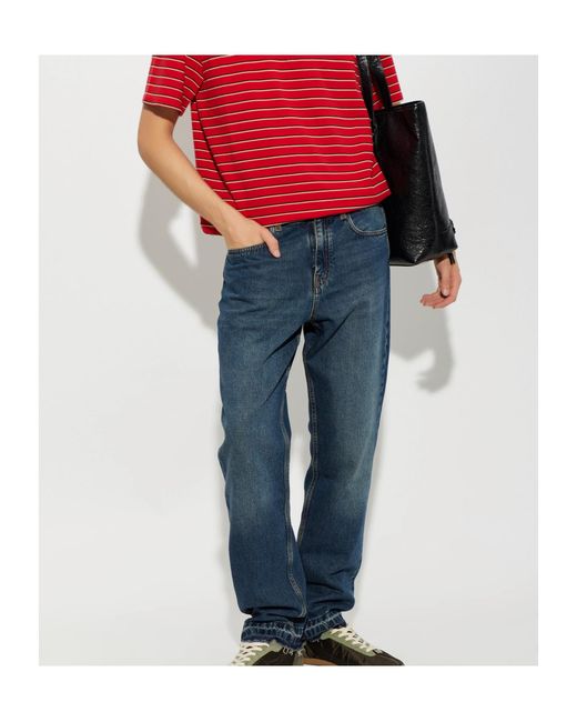 Zadig & Voltaire Blue John Straight-Leg Jeans for men