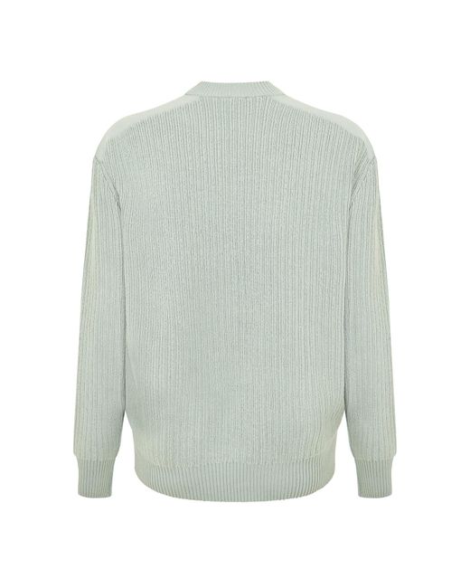 Boss Green High-Neck Long-Sleeve Knit Sweater for men