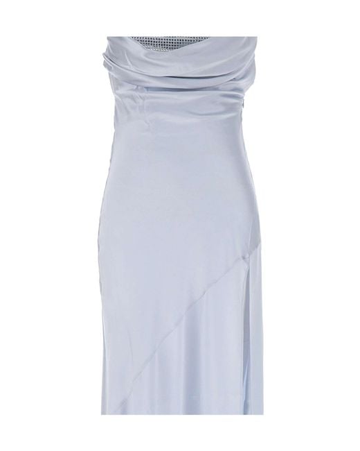 retroféte White Retrofete Emery Cowl-Neck Maxi Dress