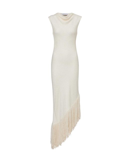 Gabriela Hearst White Awar Silk Maxi Dress