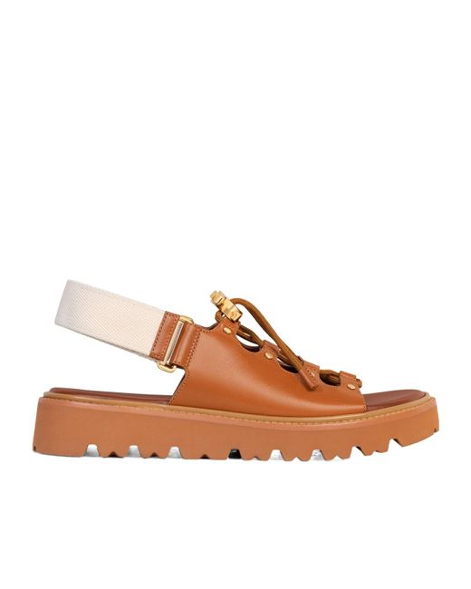 Céline Brown Billie Chunky Sandale