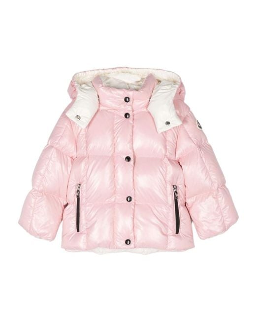 Moncler Pink Parana Padded Jacket