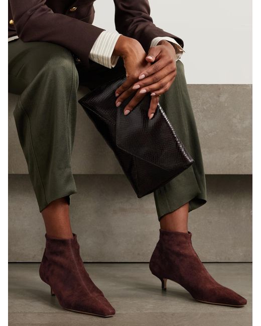 Neous Brown Idra Suede Ankle Boots
