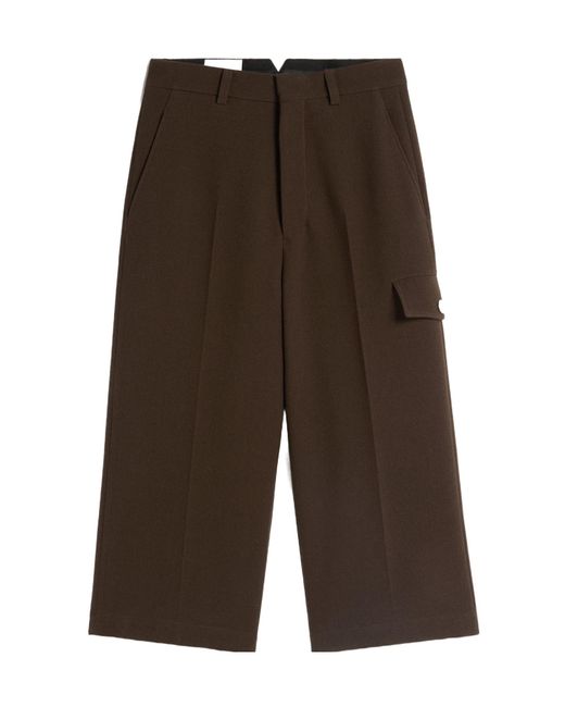 AMI Green Ami Wide Bermuda Shorts for men
